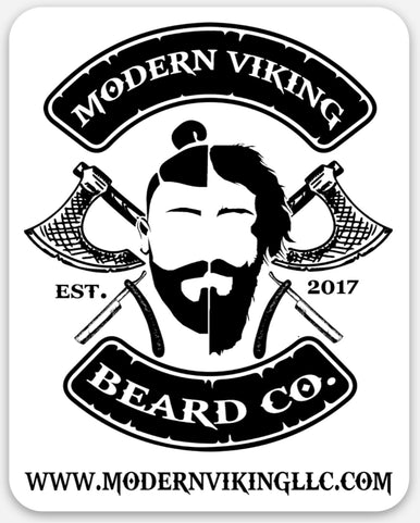 Modern Viking Battle Axe Sticker