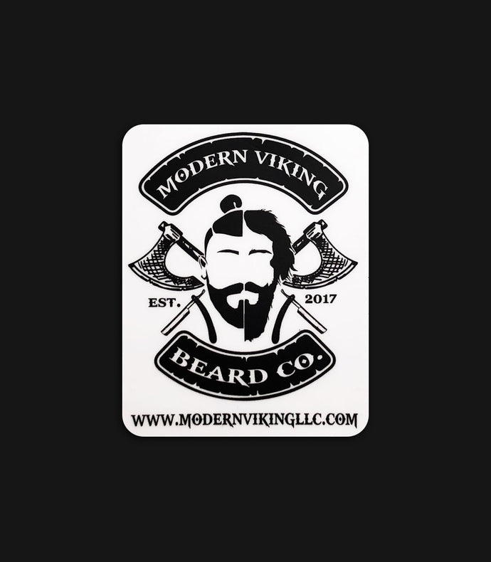 Modern Viking Battle Axe Sticker