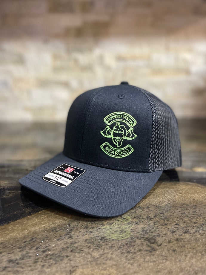 Modern Viking Black (small) Trucker Style Hat